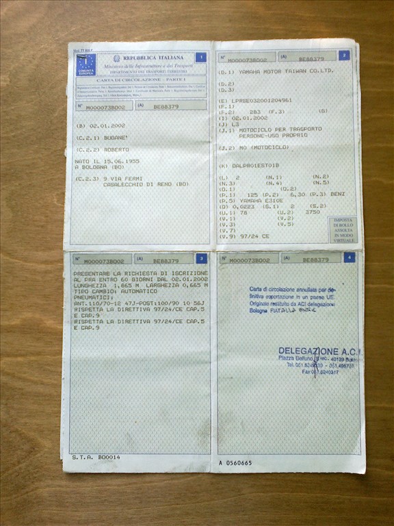 	Eladó Yamaha Flame mbk 4-ütemű robogó jó állapotban 12. kép