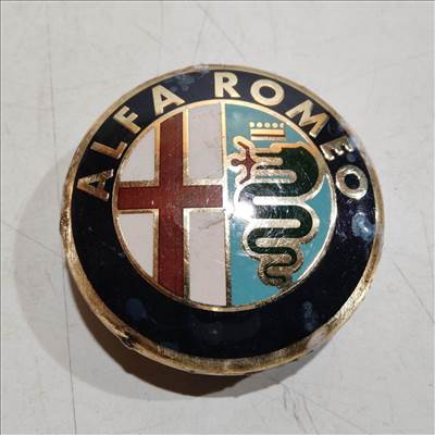 201575 Alfa Romeo 147, 156, 166, Gt felni közép kupak, átmérő 50 mm, képen látható állapotban 60652886