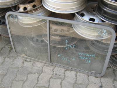 Ford Transit Mk5 tolóajtó ablaküveg 
