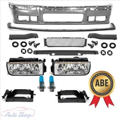 BMW E36 M3 M-TECH ELSŐ LÖKHÁRITÓ SZETT + KÖDLÁMPA SZETT