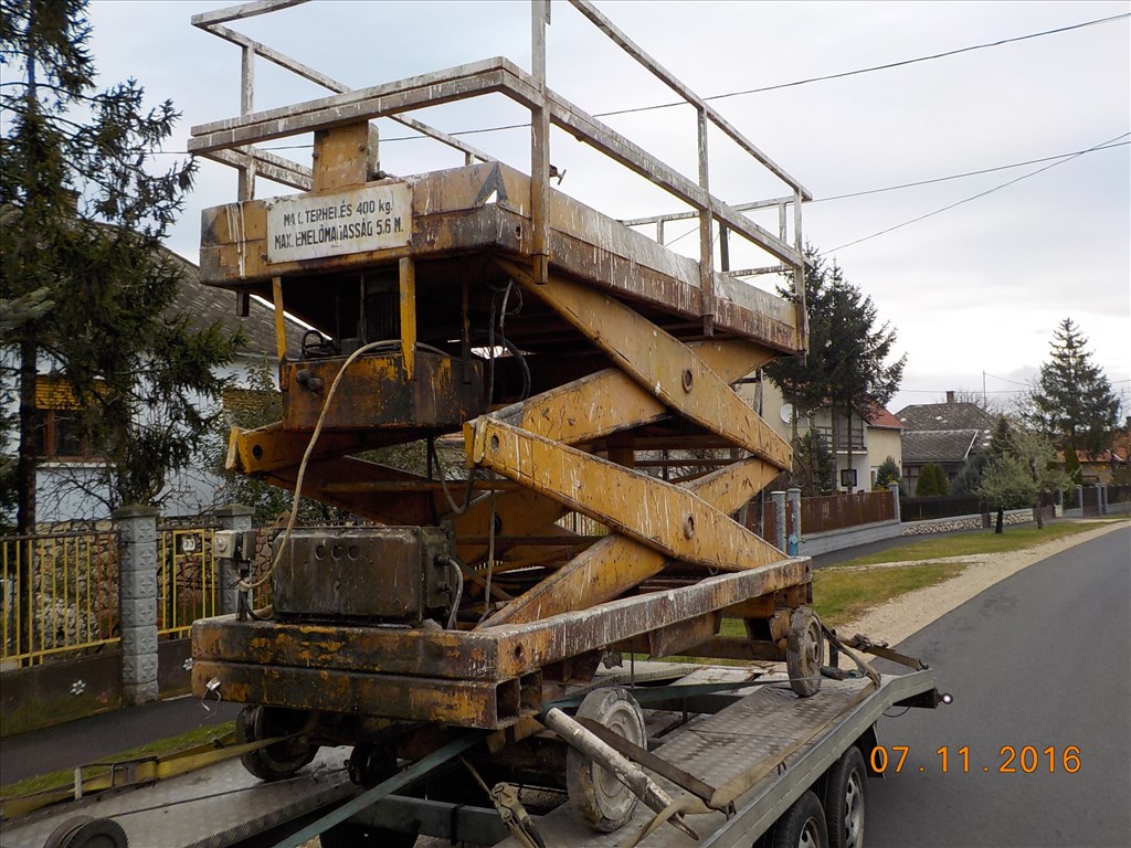 OLLÓSEMELŐ,RÉGI MAGYAR GYÁRTÁSÚ,380V-OS,5,6 MÉTERRE EMEL,TAPOLCÁN ELADÓ 2. kép