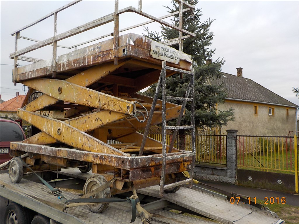 OLLÓSEMELŐ,RÉGI MAGYAR GYÁRTÁSÚ,380V-OS,5,6 MÉTERRE EMEL,TAPOLCÁN ELADÓ 4. kép