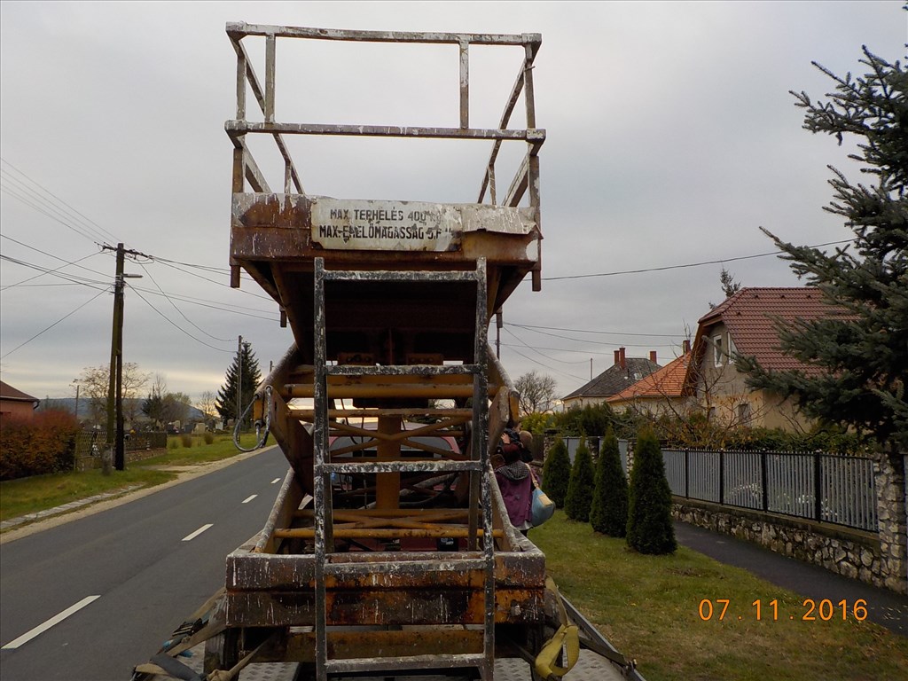 OLLÓSEMELŐ,RÉGI MAGYAR GYÁRTÁSÚ,380V-OS,5,6 MÉTERRE EMEL,TAPOLCÁN ELADÓ 5. kép