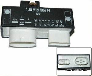Volkswagen Golf-Bora Seat Leon-Toledo hűtőmotor vezérlő elektronika 1J0919506N-
