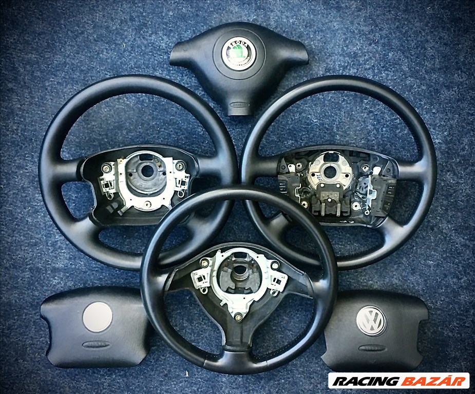 Eladó VW Volkswagen mk4-es Golf, Passat, Sharan stb hibátlan bőr kormányok. 1995-2006-ig.Bp/posta 2. kép