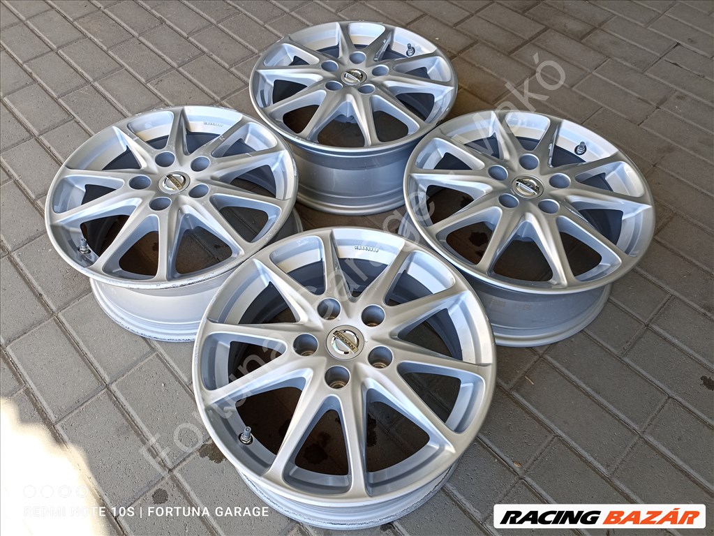 5x114,3 16" Nissan használt alufelni garnitúra 2. kép