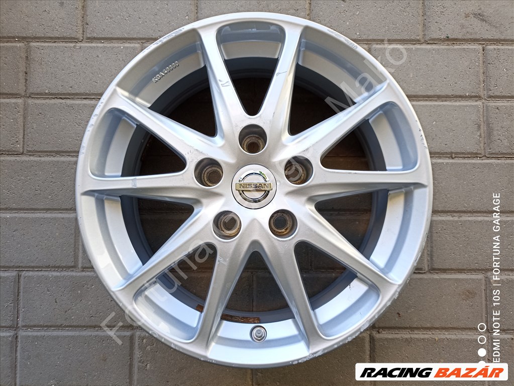5x114,3 16" Nissan használt alufelni garnitúra 3. kép