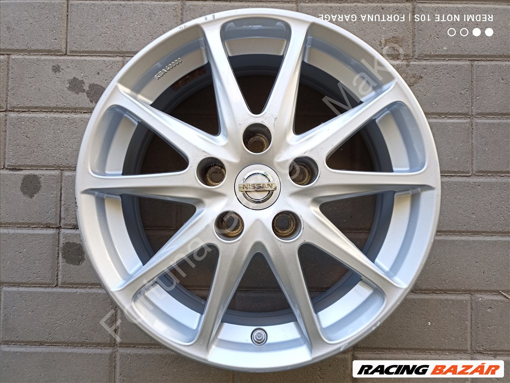 5x114,3 16" Nissan használt alufelni garnitúra 4. kép