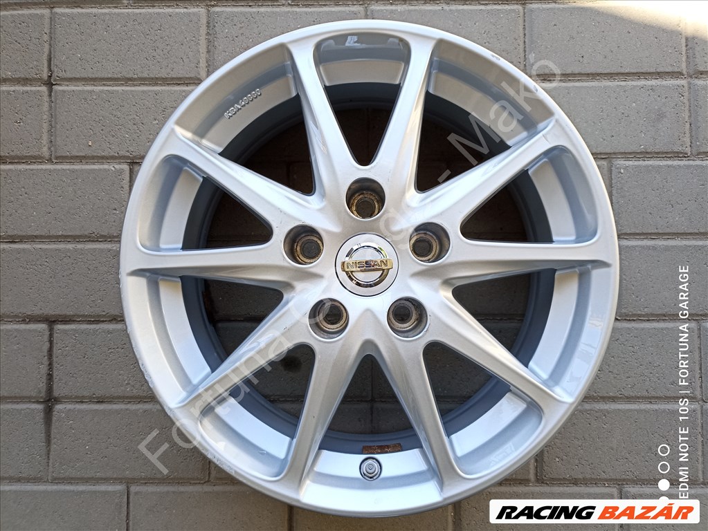 5x114,3 16" Nissan használt alufelni garnitúra 6. kép