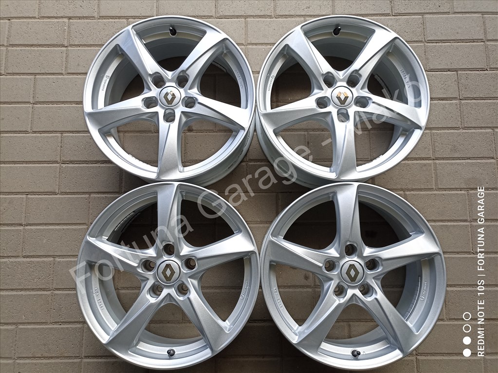5x114,3 17" Renault újszerű alufelni garnitúra +TPMS (8) 1. kép