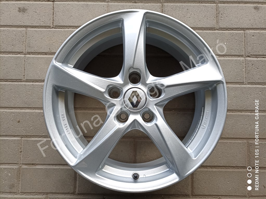 5x114,3 17" Renault újszerű alufelni garnitúra +TPMS (8) 3. kép