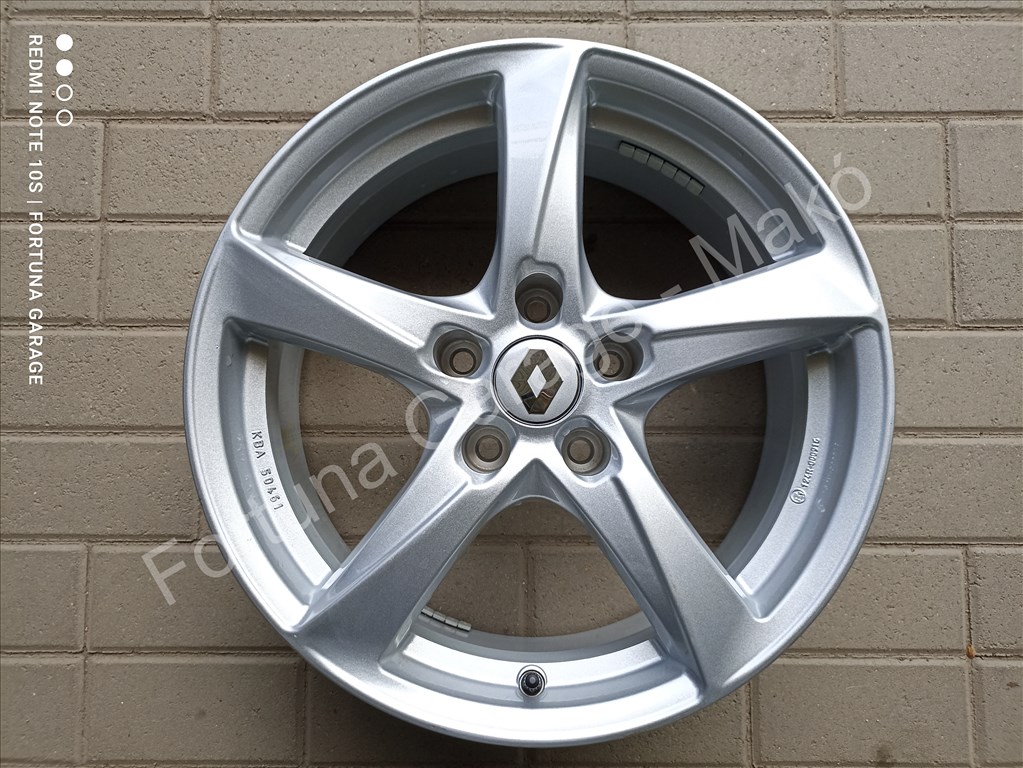 5x114,3 17" Renault újszerű alufelni garnitúra +TPMS (8) 5. kép