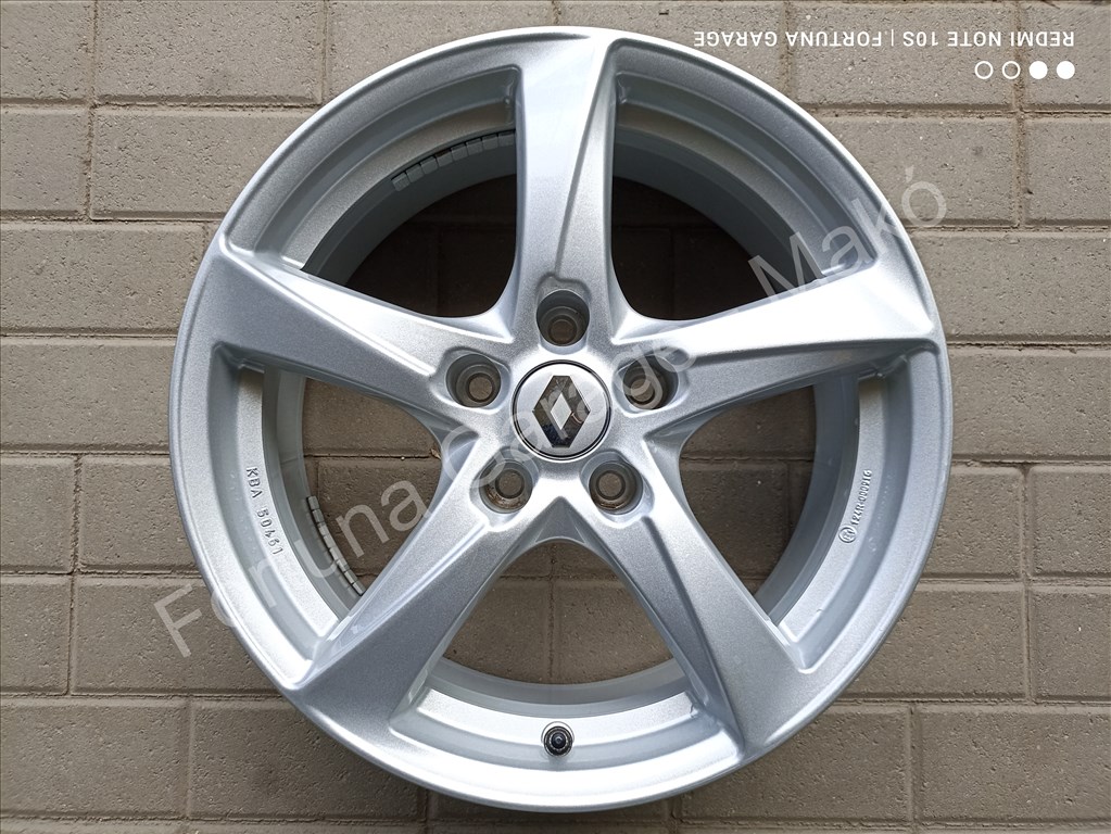 5x114,3 17" Renault újszerű alufelni garnitúra +TPMS (8) 6. kép