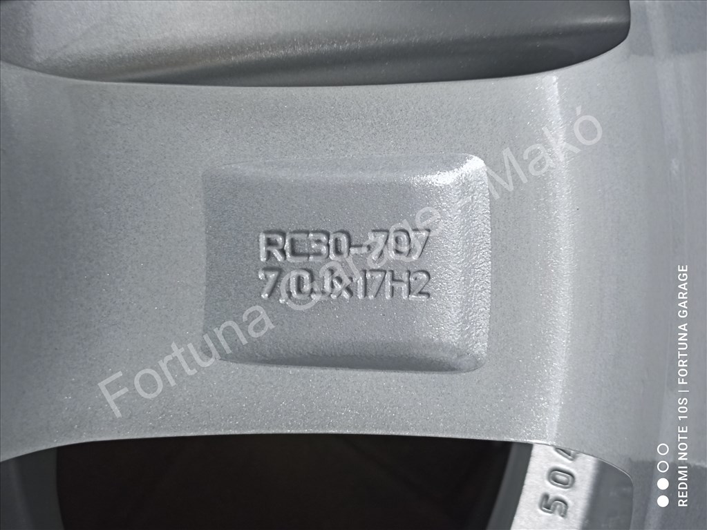 5x114,3 17" Renault újszerű alufelni garnitúra +TPMS (8) 7. kép