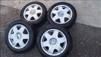 Vw 5x100 r16" gyári felni alufelni, rajta 205/55 használt téli gumi