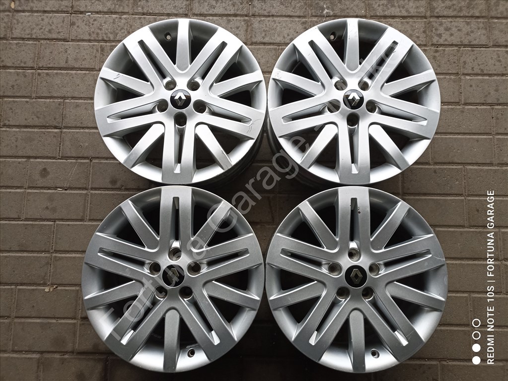 5x108 17" Renault Impulsion használt alufelni garnitúra 1. kép