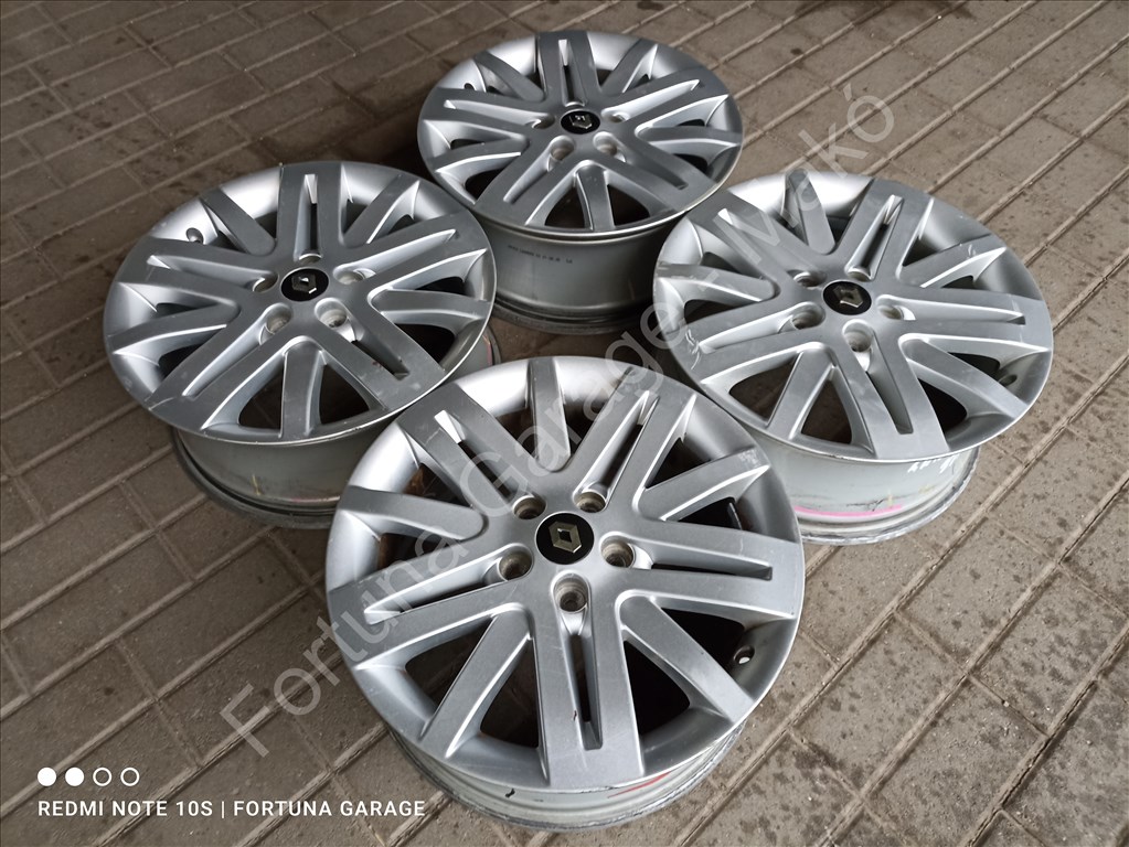 5x108 17" Renault Impulsion használt alufelni garnitúra 2. kép