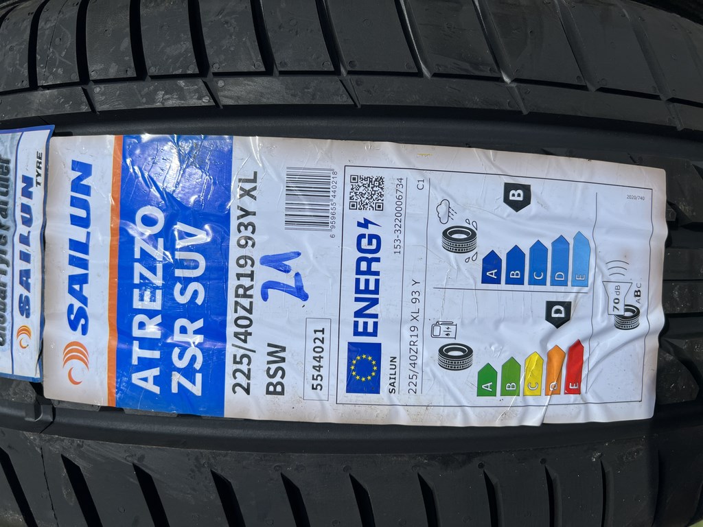 225/40 R19 Sailun Atrezzo nyári gumi ÚJ 4. kép