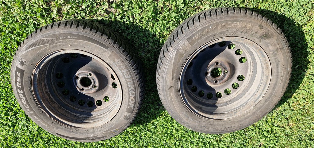 6,5x15 4x100 KF56,6 ET35 Acélfelni Opel Astra H (2004-től)  és Tigra Twin Top (2004-től) 2 db 2. kép