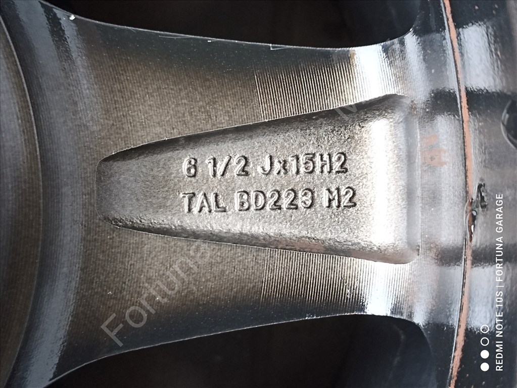 5x114,3 15" Dezent A használt alufelni garnitúra 7. kép