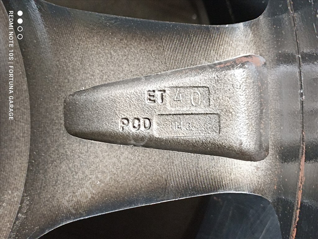 5x114,3 15" Dezent A használt alufelni garnitúra 8. kép