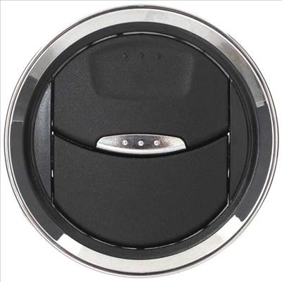 Ford Fiesta VI beltéri szellőzőrács (bal/jobb - króm keret és csúszka) 2008-2019