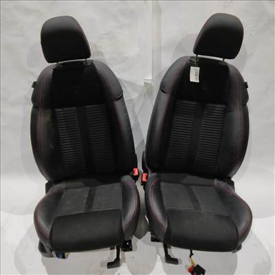 93170 Alfa Romeo Giulietta fekete félbőr ülésgarnitúra a képen látható állapotban