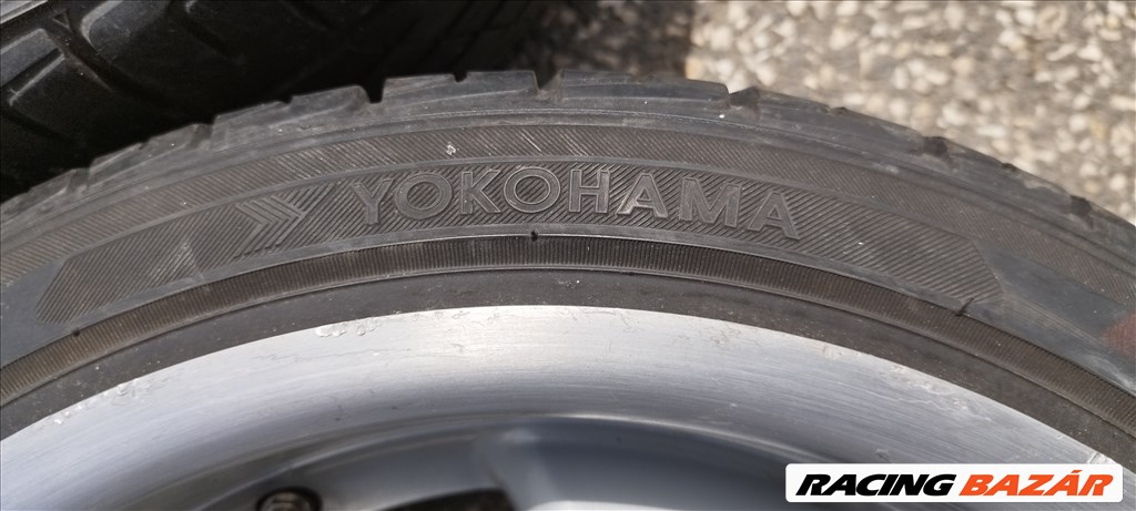  Brock B2 nagy peremes 16" 4x108 alufelni, 215/40 használt Yokohama nyári gumival 15. kép