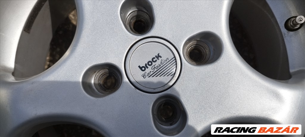  Brock B2 nagy peremes 16" 4x108 alufelni, 215/40 használt Yokohama nyári gumival 6. kép