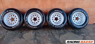 SUZUKI VITARA 15" ALUFELNI 5X139,7 NYÁRI 255/60R15 GUMIVAL OLCSÒN!!!