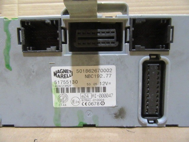 58336 Fiat Stilo 1,9 16v Diesel motorvezérlő szett 55198820 , 0281011510 4. kép