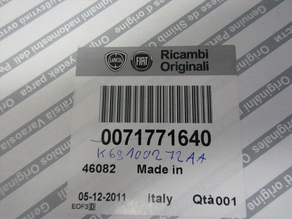 Fiat Freemont gyári új, hátsó embléma K68100272AA 3. kép