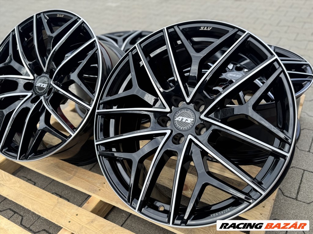 R20 5x112 (66,5) ATS PASSION 9J ET26 diamant-schwarz frontpoliert új alufelnik felnik 2. kép