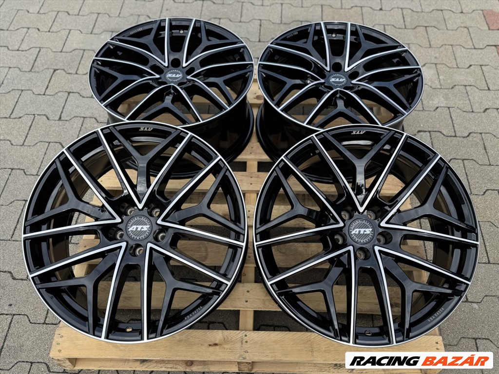 R20 5x112 (66,5) ATS PASSION 9J ET26 diamant-schwarz frontpoliert új alufelnik felnik 3. kép