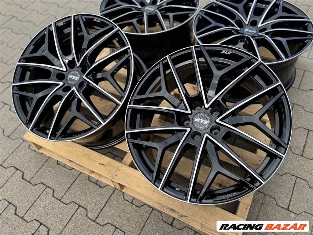 R20 5x112 (66,5) ATS PASSION 9J ET26 diamant-schwarz frontpoliert új alufelnik felnik 4. kép