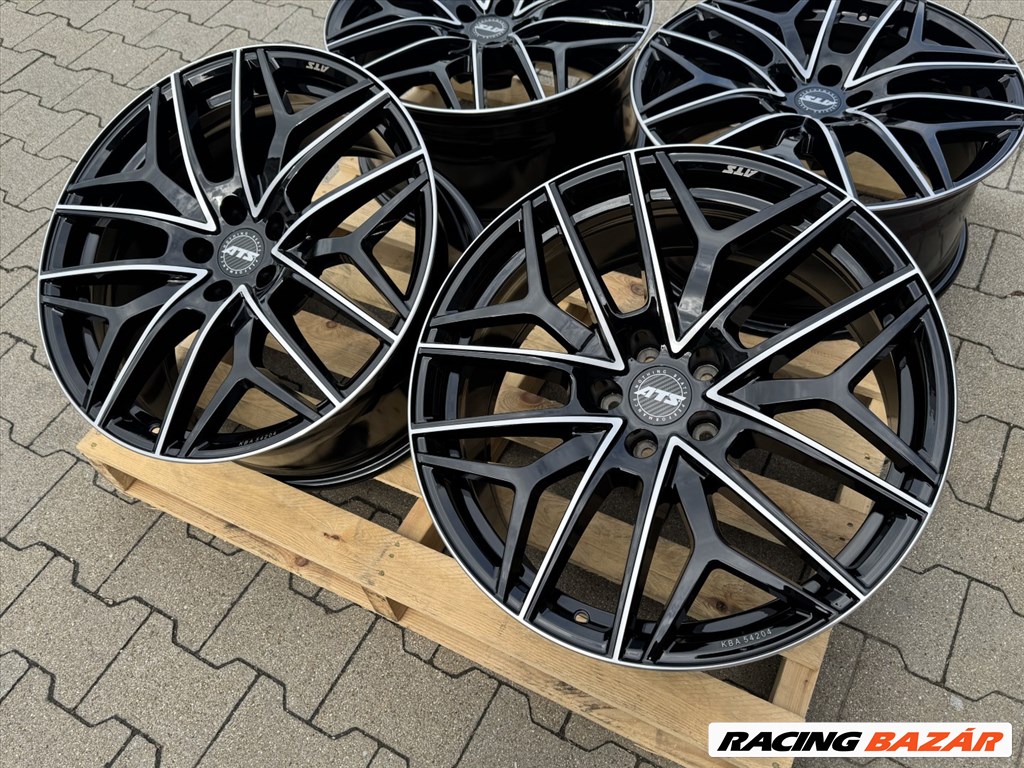R20 5x112 (66,5) ATS PASSION 9J ET26 diamant-schwarz frontpoliert új alufelnik felnik 5. kép