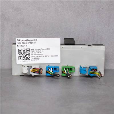 BMW 6er G32 Csomagtér teleszkóp vezérlő Cikkszám: 7491953