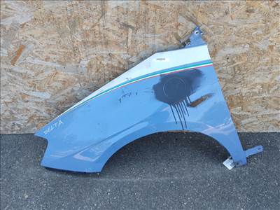 172222 Lancia Delta 2008-2014 bal első Sárvédő, a képen látható sérüléssel 51808575