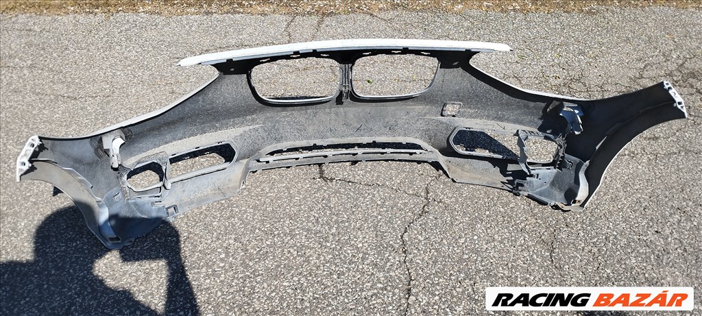 BMW 1-es sorozat F20, F21 első lökhárító fehér színben 51117245731 3. kép