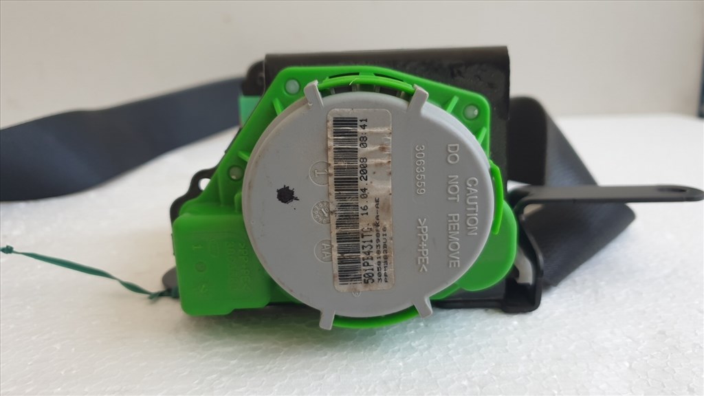 509581 Toyota Auris 2008, Jobb Első Övfeszítő, Biztonsági Öv, 5 Ajtóshoz. 3. kép