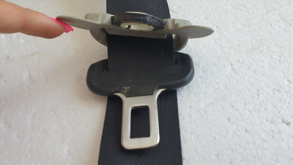 509581 Toyota Auris 2008, Jobb Első Övfeszítő, Biztonsági Öv, 5 Ajtóshoz. 4. kép