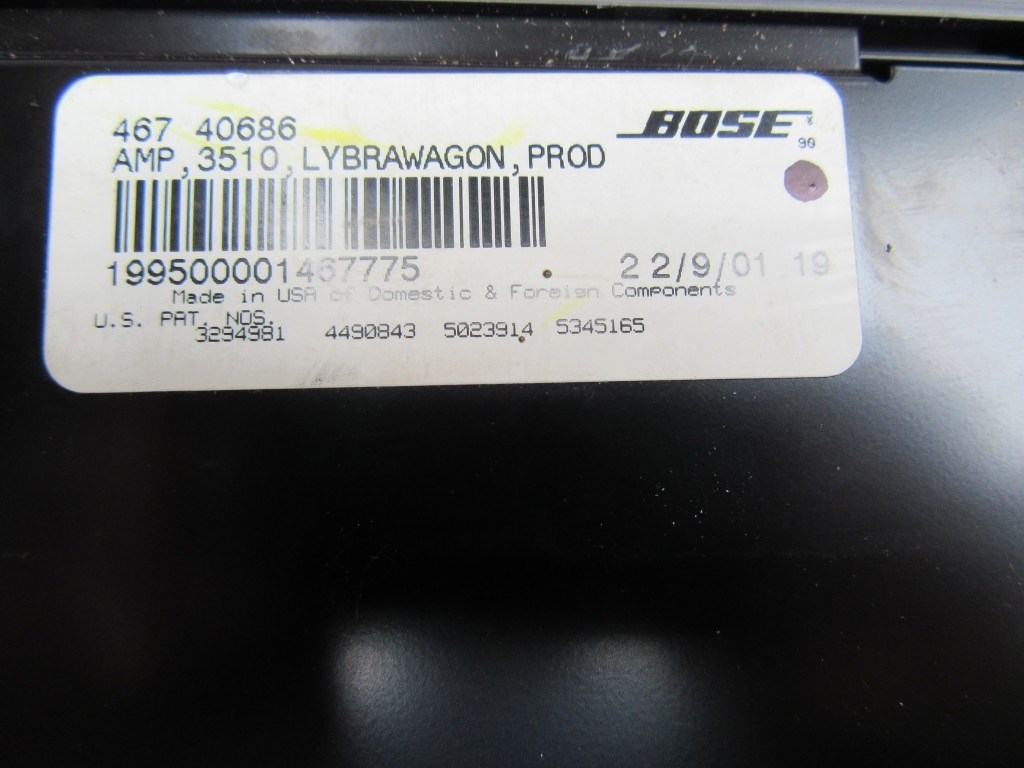 Lancia Lybra kombi 46740686 számú erősítő 6. kép