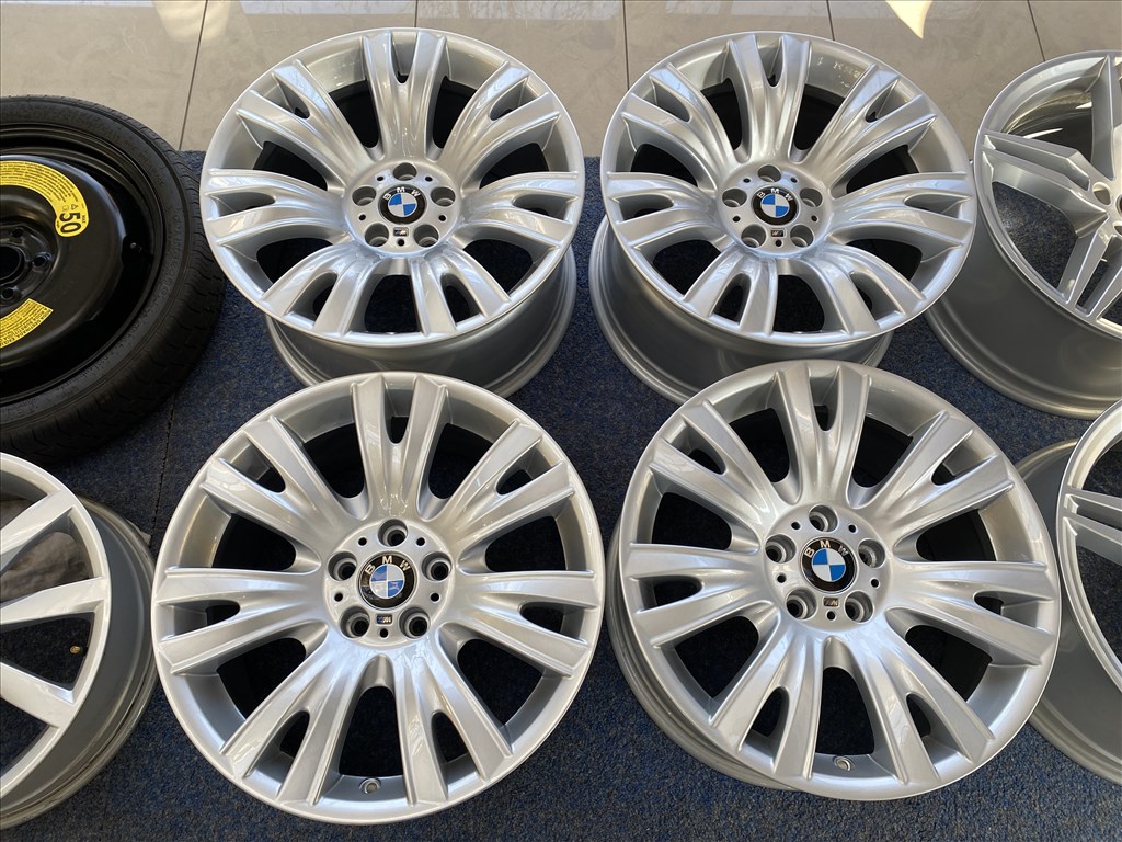(3547) BMW 19 gyári alufelni felni, 5x120, X5 E71, kétszéles 3. kép