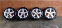 SKODA OCTAVIA 17" ALUFELNI 5X112 NYÁRI 225/45R17 GUMIVAL OLCSÒN!!