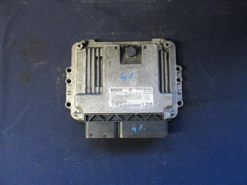 Fiat Stilo 1,9 8v 120 Le Diesel motorvezérlő 0281012862 , 55200666 1. kép