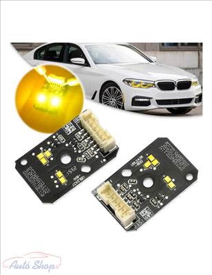 BMW Seria 5 G30,G31, Seria 6GT M5, M4 CSL DRL borostyánsárga ,63117214939,63117214940