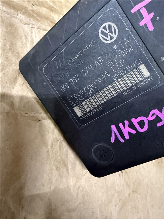 Golf V 4motion abs egység 1k0614517ab 1k0907379ab 3. kép