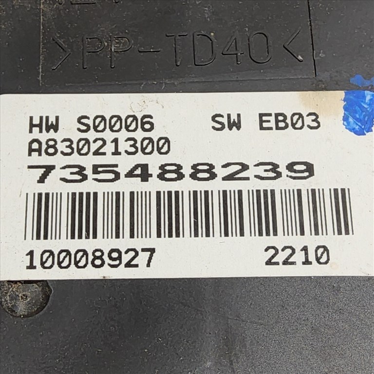 Fiat Linea 2007-2017 digit klímás fűtéskapcsoló 735488239 3. kép