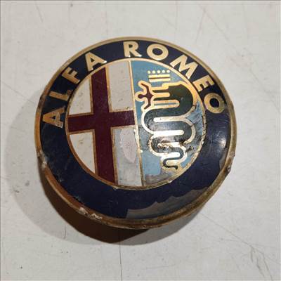 201566 Alfa Romeo 147, 156, 166, Gt felni közép kupak, átmérő 50 mm, képen látható állapotban 60652886