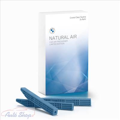 Eredeti BMW utántöltő Natural Air Car illatosító Crystal Clear Skyline Limitált illat 83125B5C435 
